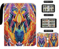 Charizard Printed PU Zipper Card Binder, 4-Pocket / 9-Pocket Trading Card Album Holds 400/900 Cards for Pokemon TCG